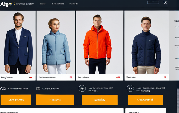 Allegro Personalized Recommendations**
"A user interface of Allegro (Polish e-commerce platform) displaying personalized product recommendations based on past purchases, appropriate attire, safe for work, professional, perfect anatomy, correct proportions, well-formed hands, proper finger count, natural body proportions, high quality, studio lighting, product photography. The UI showcases various items such as clothing, electronics, and home goods, all relevant to the user's presumed interests. Mock data demonstrating increased sales is subtly displayed in the background."
**